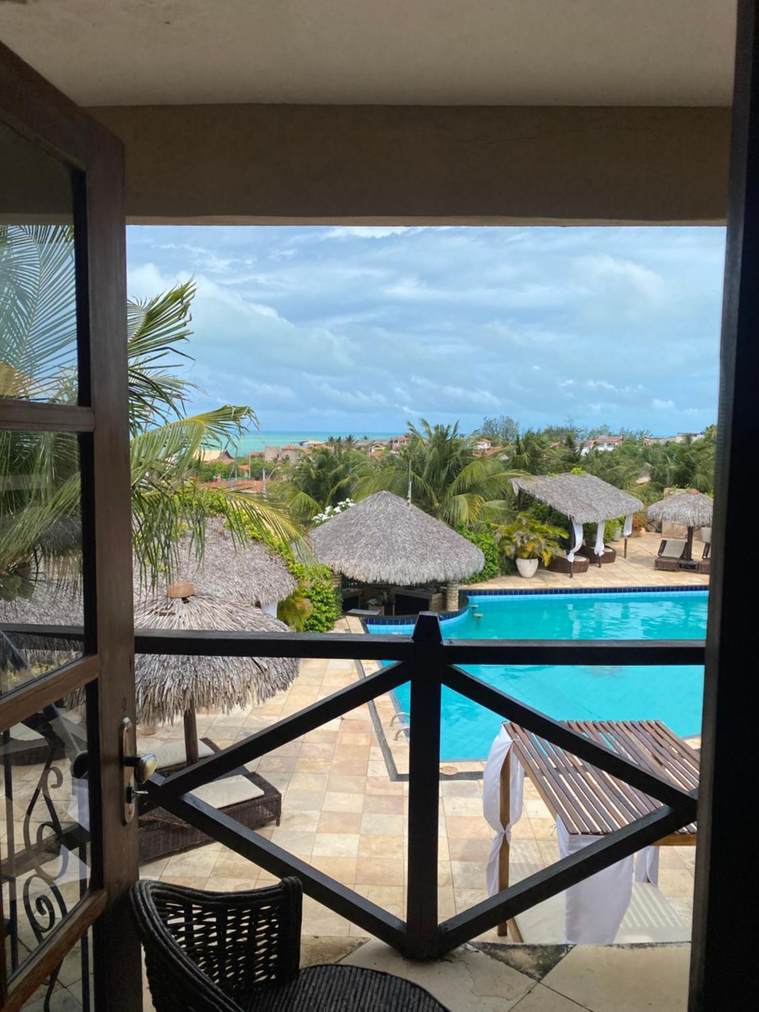 Pousada Aruana Canoa Quebrada Esterno foto