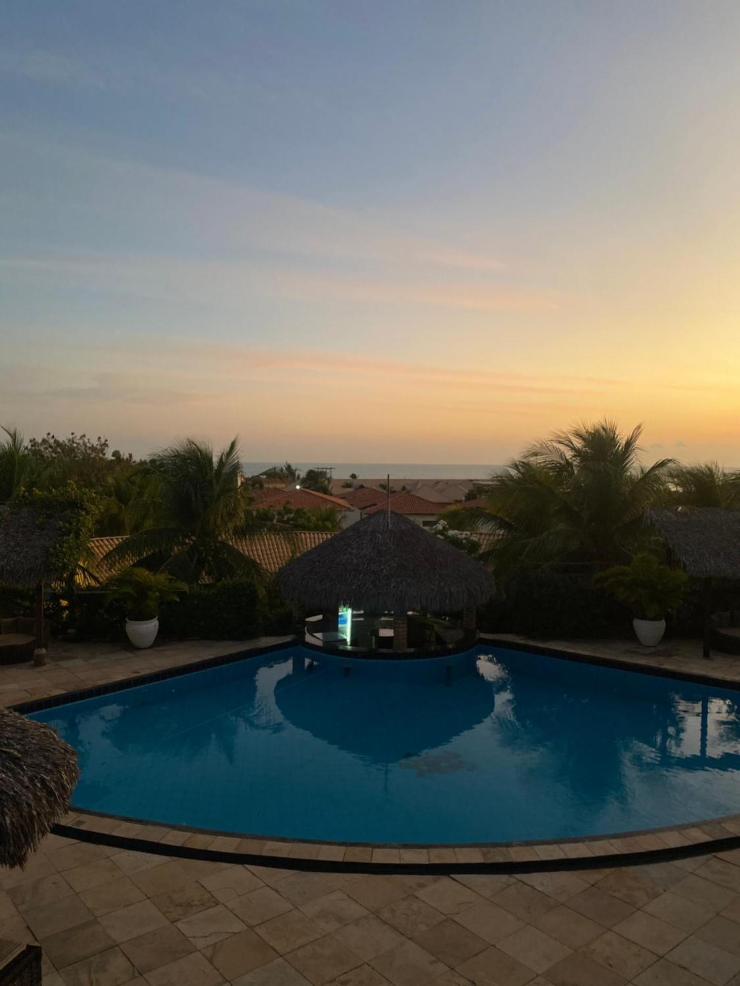 Pousada Aruana Canoa Quebrada Esterno foto
